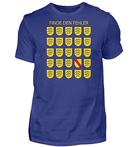 T-Shirt Finde den den Fehler Württemberg Schwaben Homme Grande Taille XXXL