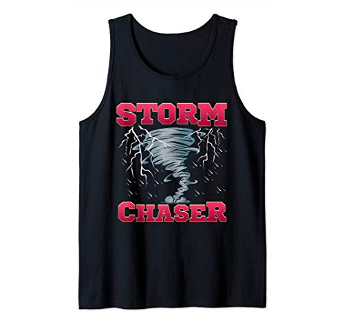 Storm Chaser Severe Weather Tornado & Hurricane Obsessed Camiseta sin Mangas