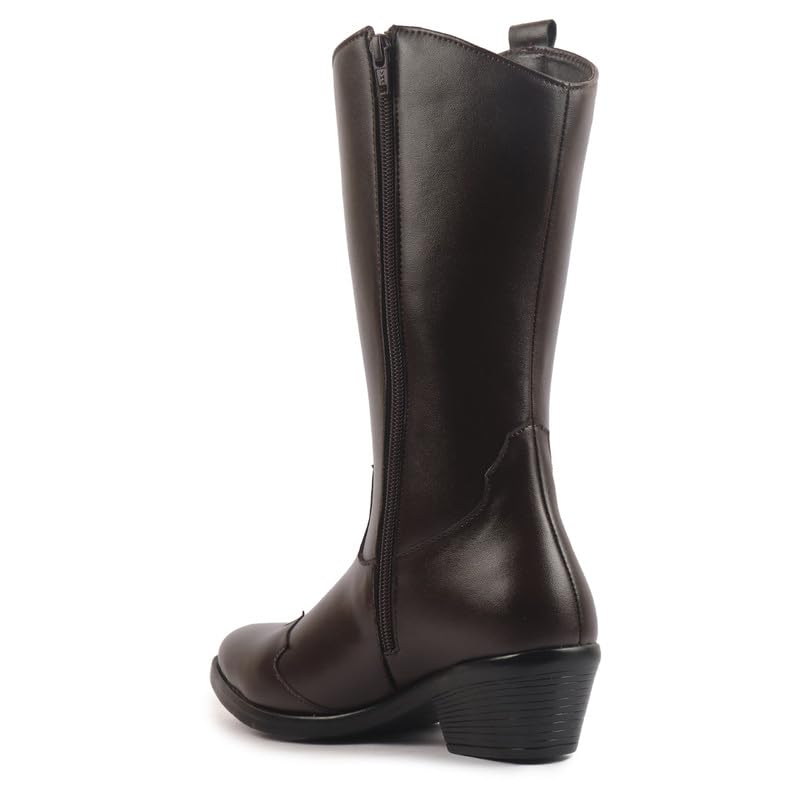 Image of FAUSTO Women Flared Heel Boots