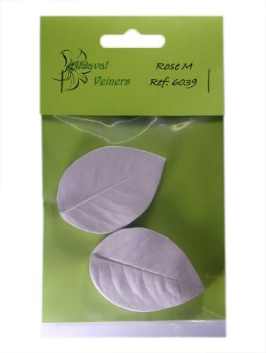 Sugarcraft Leaf Veiner - Medium Rose - Flowers for Celebration and Wedding Cake Decoration