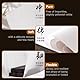 Hugwish 120pcs reispapier xuan papier, chinesische kalligraphie papier weiß, reispapier kalligraphie 35 x 25cm chinesische Kalligrafie, chinesische Malerei (Gekochtes Xuan-Papier)