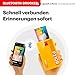 Kodak Mini 2 Retro Mobiler Fotodrucker für Smartphone, Mini Drucker mit Bluetooth, 5,3×8,6 Zentimeter, 38 Blat Bundle, Weiß