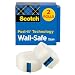 Scotch Wall-Safe Tape, Repositionable, Engineered for Posting, 3/4 x 800 Inches, Boxed, 2 Rolls (813S2)