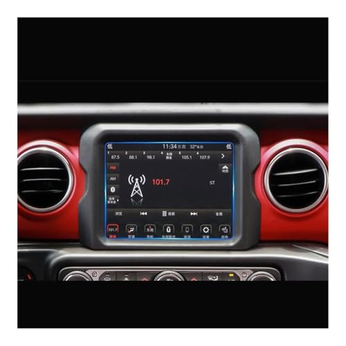 Roulez sereinement en Wrangler JL 2018 grâce au film de protection GPS 8.4"