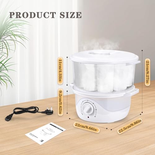Ovshnrr Towel Warmer, Quickly Heating Hot & 3L Large Capacity Towel Steamer, Towel Heater with SPA Facial Skin Moisturizing Tool Fast Heating to 202℉ within 5 Minutes for Shaving, Barber, Salon - Image 7