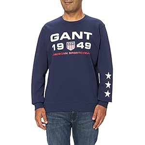 GANT D2. Retro Shield C-neck Sweat heren Sweater