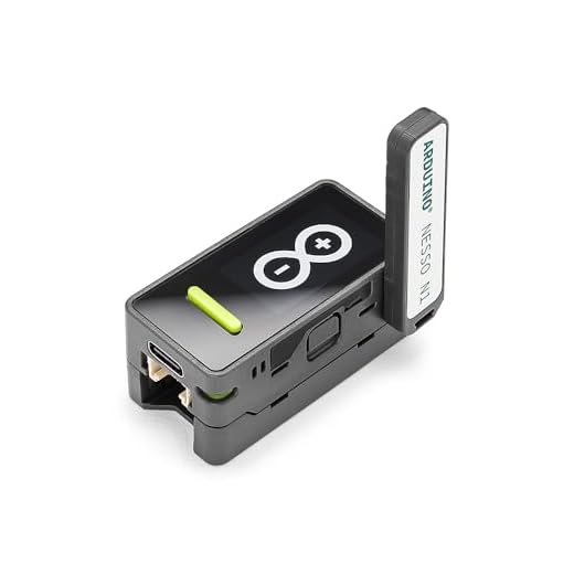 Arduino Nesso N1 [TPX00227] - (M5Stack) Kit IoT ESP32-C6 Tutto in Uno Wi-Fi 6, Bluetooth 5.0, Thread, LoRaWAN, IMU, IR, Display Touch da 1,14", Grove/QWIIC