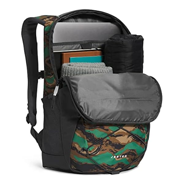 The North Face Jester ryggsäck, Kamouflagetryck mörkgrön/asfaltgrå, Taille unique