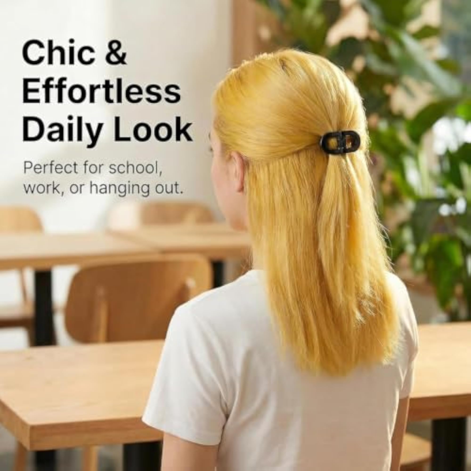 Magnetic Hair Clips for Women, 2-in-1 Section Clips
