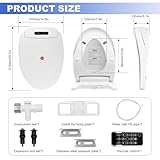 Zoom IMG-1 bonxrdun toliet seat electric heated