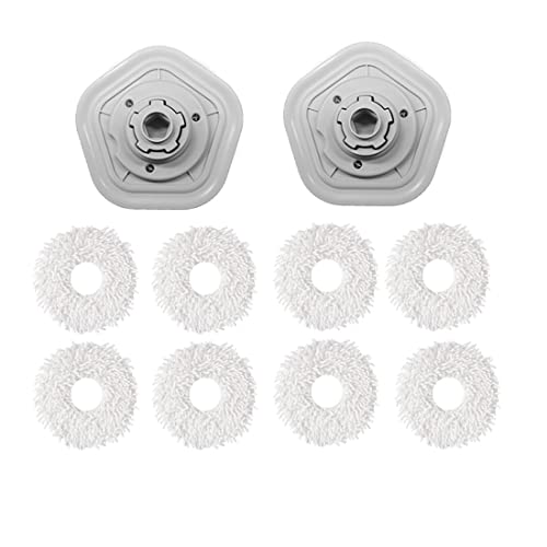 Uniqal 10 piezas para Xiaomi W10 accesorios de aspirador, paño de fregona reemplazo de piezas de limpieza del hogar Cover