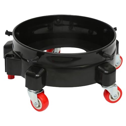 Chariot de lavage auto avec seau pour éviter les blocages sur sol sale