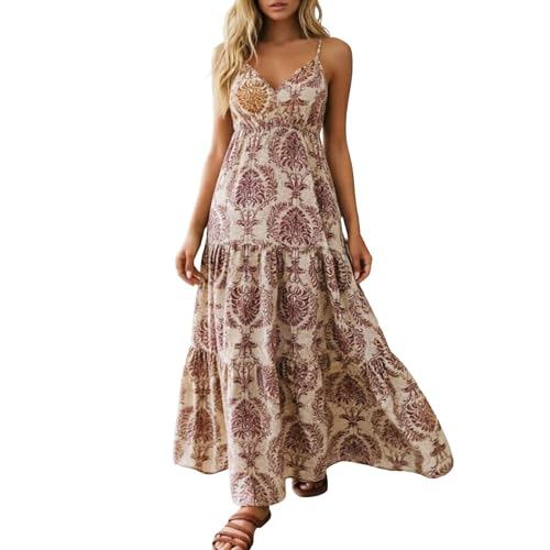 Robe imprimée grande taille fluide pour affiner la silhouette