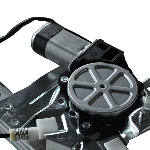 Image of TRQ Front Right Power Window Regulator & Motor Assembly Passenger Side Compatible with 2000-2006 BMW X5 BM1351110