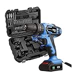 Parafusadeira e Furadeira de Impacto Eos 12v c/50 Acessórios