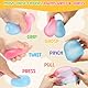 Fidget Toys Stressbälle für Kinder & Erwachsene - Sonnenlicht-farbenänderndes Malzsirup-Squishy, Langsame Rückkehr-Gelball, Sensorik Fidget Toy Light Change Stress Ball (Blue)