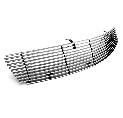 Zmautoparts Front Upper Billet Grille Grill Insert Polish 1Pc For G35 Sedan 4Dr #TOP22