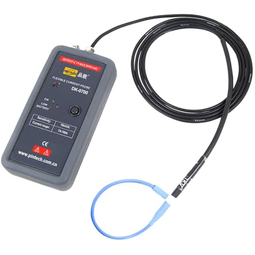 PINTECH DK-0700 �t���L�V�u�� ���S�X�L�[ AC�d���v���[�u 50Hz-10MHz 700A peak 10mV/A �m�C�Y 14mVp-p �m�x 1% + 3 mV �R�C���� 300-1000mm �P�[�u���� 1000-4000mm �y����