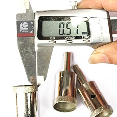 11Pcs 3-14mm SuperThin Diamond Hole Saws Set Drill Bits Lapidary Tools for Stone