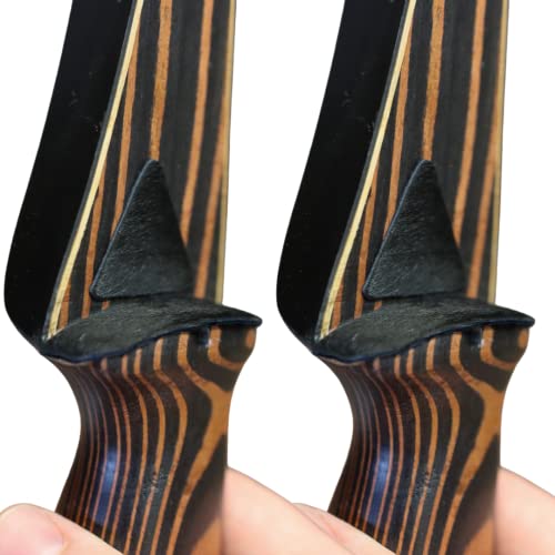 Recurve Bow/Longbow Calf Hair Arrow Rest Shatterproof Archery (Left 2 Pack)