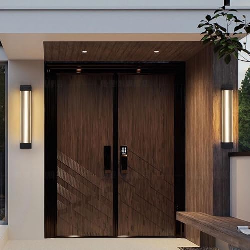 Lámpara LED de pared exterior impermeable para iluminar patios oscuros 7