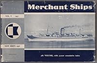 Merchant Ships: World Built: Vessels of 1000 tons gross and over completed in 1956. 1957 Volume B01BLIOS0C Book Cover