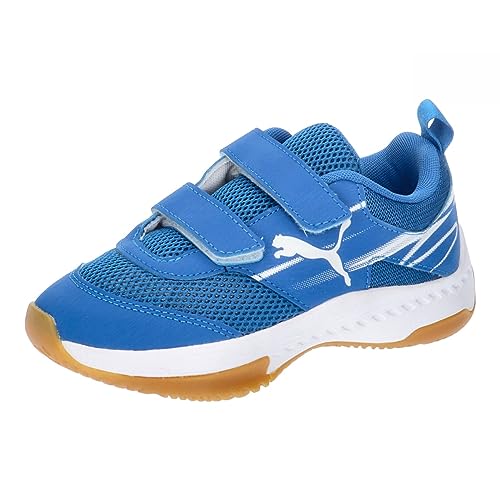 PUMA Unisex Kinder Varion Ii V Jr Indoor-Pumps, Puma Team Royal Puma White Gum, 34 EU