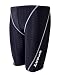 EASEA Men`s Rapid Swim Splice Quick Dry Jammer Swimsuit (US L/Asian Tag 3XL(Waist:36"-38"), Black)