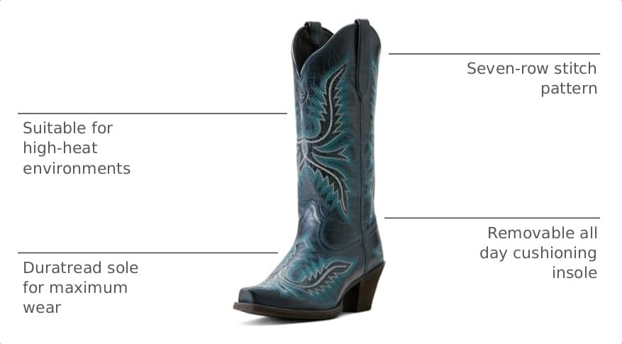 Image of ARIAT Women's Round Up Collins D Toe Western Boot