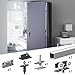 Bifold Door Hardware Kit - 47-inch Track for 2 Folding Panels Up to 90lbs - SLID'UP 150
