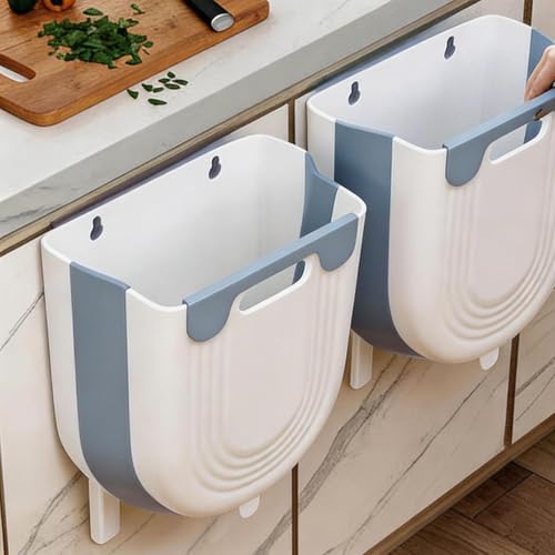 Caneca Plegable de Pared para Cocina y Baño Azul miniatura 2