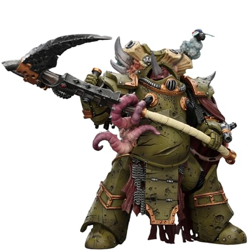Image of JOYTOY Warhammer 40k Death Guard Deathshroud 2 1 /18 Action Figure