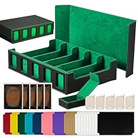 Amazon.com: Magnetic Leather Trading Card Storage Box - 5