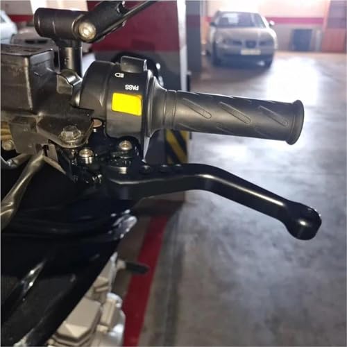 Leviers frein moto réglables gris pour réparer les commandes dures de Suzuki SV650 - 7