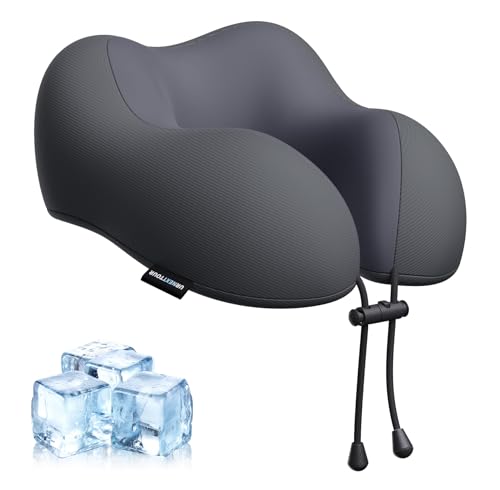 Travel Pillow for Airplane - Memory Foam Neck Pillow