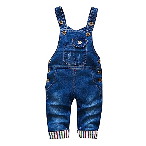 Tonsee Latzhose Kinder Baby Jungen Mädchen Jeanshose Overall...