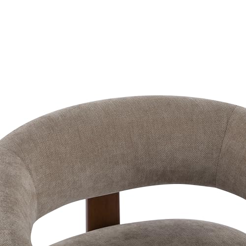 Sillón moderno plegable Marrón claro miniatura 5