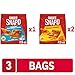 Cheez-It Snap'd, Cheese Crackers Chips, Thin Crisps, Lunch Snacks, Variety Pack, 22.5oz Box (3 Bags)