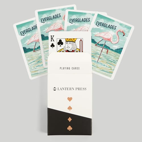 Baraja de Póker Everglades Florida Flamingo 52 Cartas miniatura 6