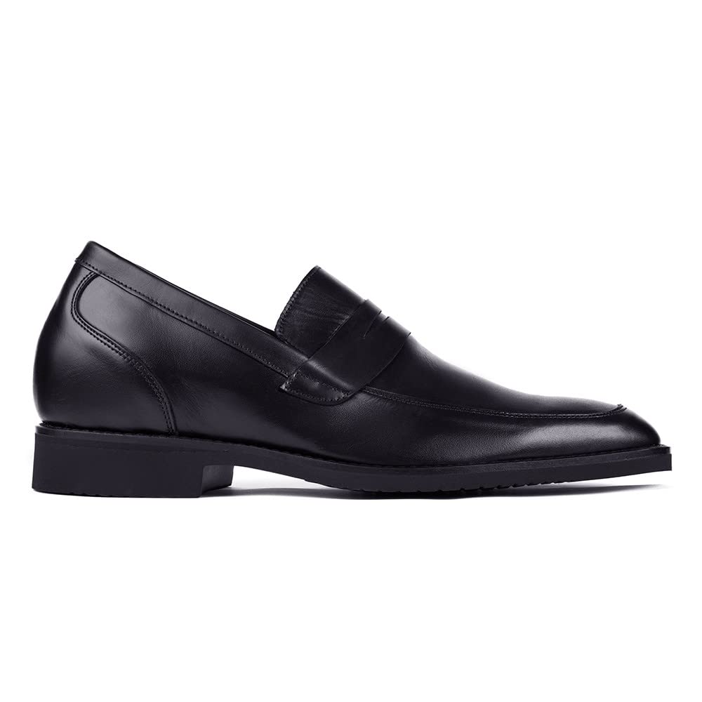 Scarpe con Rialzo da Uomo Che Aumentano l’Altezza Fino a 7 cm. Fabbricate in Pelle. Modello Milan