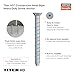 Simpson Strong-Tie THD37400CS Titen HD 3/8 in. x 4 in. Zinc-Plated Countersunk Head Heavy-Duty Screw Anchor (50-Qty)