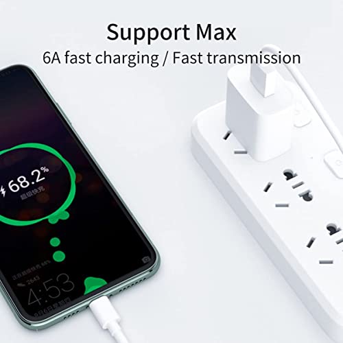 Image of Mi, 33w Fast Charger Original Power Adapter with USB-C Cable Quick Charge 3.0 Compatible with Redmi Note Series, Poco, Mi, Any Type C Devices - with Power Delivery