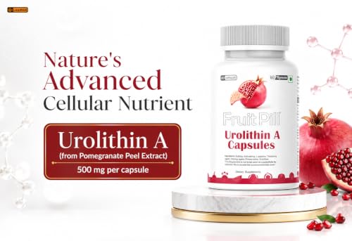 FRUITPILL LeeWell Urolithin A 500mg, 60 Vegetable Capsules 60 Count - Image 6