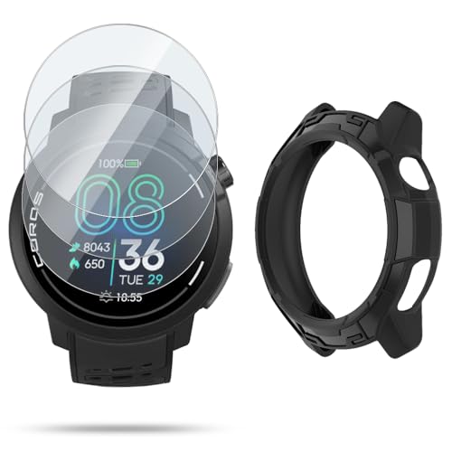 HUADU WatchXN[veN^[ Coros Pace ProΉ KXtB h~ 𑜓xtJo[ \tgTPUیP[X