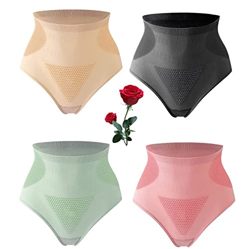 Graphene Honeycomb Body Shaping Briefs para mujer, Graphene Honeycomb vaginal apretando y moldeando el cuerpo (L, 4 colores) Cover