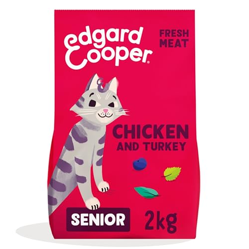 Edgard & Cooper Comida Gatos Senior Pavo & Pollo 2kg