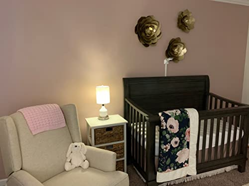 Inpowered Lights 2 Pack Lamp Angel Standard Electric Night Light Or Table Lamp With Emergency Battery Back Up, Usb Charging, Color Changing Base, Nursery, Bedroom #TOP6