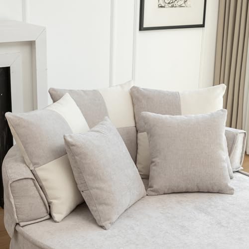 Sofá cama para salón y dormitorio estilo boneless sofá con cojines 5