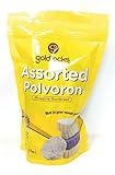Goldilocks Brand Polvoron (Philippine Shortbread) Assorted Flavors - 15oz (Pack of 3)