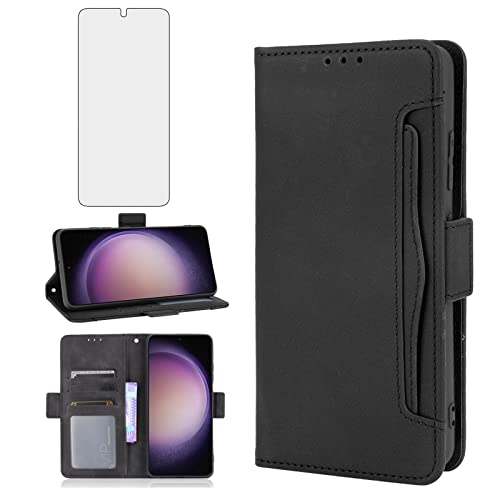 Funda para Samsung Galaxy S23+ 5G tipo libro para viajes urbanos y reuniones de negocios